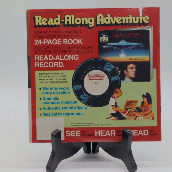 Star Trek III: The Search for Spock Sealed Book And Record - Picture 2 of 2